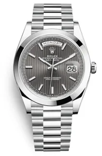 Rolex Day-Date 228206DRSP Platinum Dark Rhodium