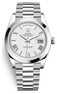 Rolex Day-Date 228206WSRP Platinum White