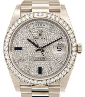 Rolex Day-Date 228349RBR-0036 White gold