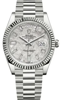 Rolex Day-Date 40 228239MTDP 18k white gold Gray