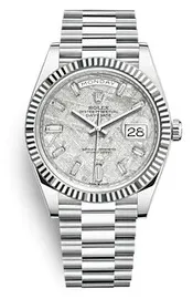 Rolex Day-Date 228236-0011 Platinum Silver