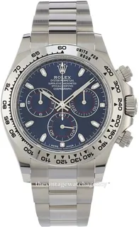 Rolex Daytona 116509-0071 White gold Blue