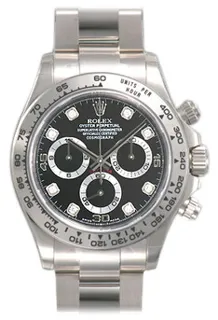 Rolex Daytona 116509BKDO 40mm 18k white gold Black