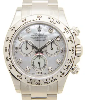 Rolex Daytona 116509MDO 18k white gold