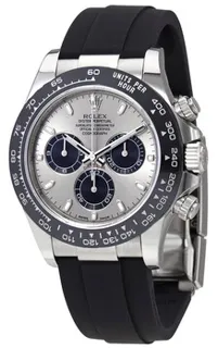 Rolex Daytona 116519LN 18k white gold Silver