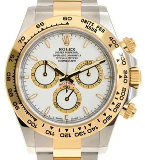 Rolex Daytona 126503-0001 Yellow gold and Oystersteel White