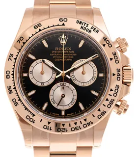 Rolex Daytona 126505-0001 40mm Rose gold Black