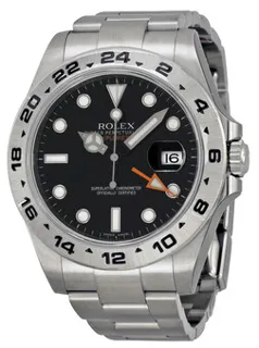 Rolex Explorer II 216570BKSO Stainless steel Black