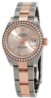 Rolex Lady-Datejust 279381RBR Stainless steel Gray