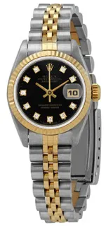 Rolex Lady-Datejust 69173 Stainless steel Black