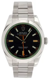 Rolex Milgauss 116400GV-0001 Stainless steel Black