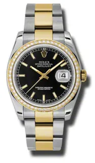 Rolex Oyster Perpetual 116243BKSO Stainless steel Black