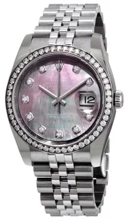 Rolex Oyster Perpetual 116244BMDJ Stainless steel Black