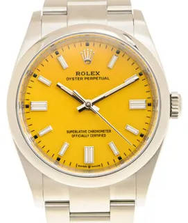 Rolex Oyster Perpetual 36 126000YLSO Stainless steel Yellow