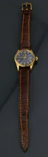 Rolex Oyster Perpetual Date 6517 Yellow gold Blue