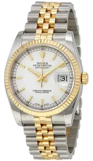 Rolex Oyster Perpetual "Datejust" 116233WSJ Stainless steel White