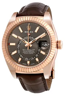 Rolex Sky-Dweller 326135RSL Everose gold Dark Rhodium