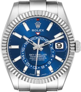 Rolex Sky-Dweller 326934 Stainless steel Blue