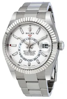 Rolex Sky-Dweller 326934WSO Stainless steel White