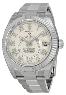 Rolex Sky-Dweller 326939 IVRO 18k white gold White