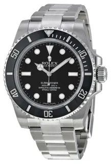 Rolex Submariner 114060 Stainless steel Black