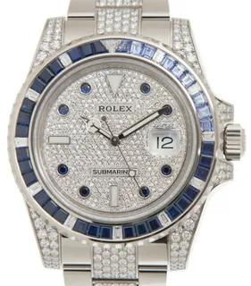 Rolex Submariner 116659SABR 18k white gold Silver