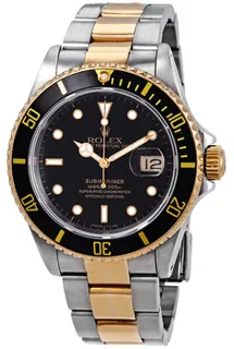 Rolex Submariner 16613BKSO Stainless steel Black