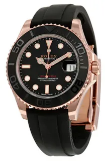 Rolex Yacht-Master 37 268655 Everose gold Black