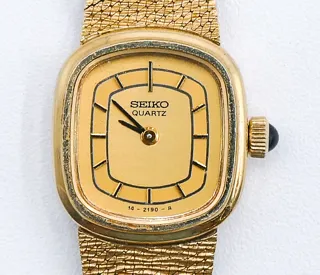 Seiko 14k yellow gold