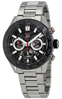 TAG Heuer Carrera CBG2A10.BA0654 Stainless steel Black