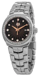 TAG Heuer Link Lady WBC131G.BA0649 Stainless steel Black