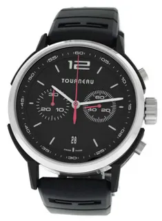 Tourneau TNY Chronograph TNY440302002 44mm Stainless steel Black