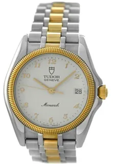 Tudor Monarch 15733 Stainless steel White