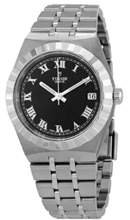 Tudor Royal M28400-0003 Stainless steel Black