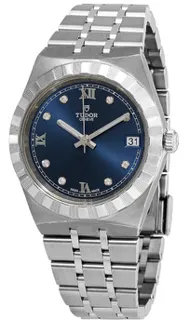 Tudor Royal M28400-0007 Stainless steel Blue