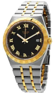 Tudor Royal M28503-0006 Stainless steel Black