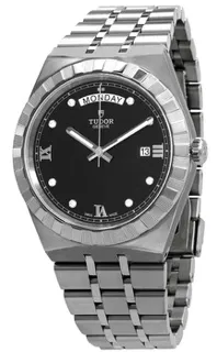 Tudor Royal M28600-0004 Stainless steel Black