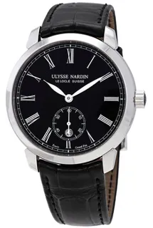 Ulysse Nardin Classic 3203-136-2/E2 Stainless steel Black