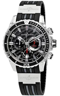 Ulysse Nardin Diver Chronograph 1503-151-3/92 Stainless steel Black