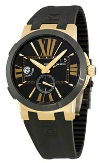 Ulysse Nardin Executive 246-00-3/42 43mm Rose gold Black and Golden