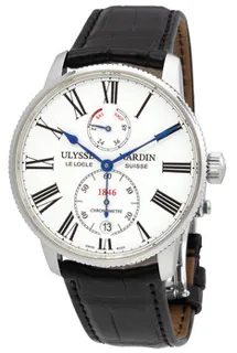 Ulysse Nardin Marine 1183-310/40 Stainless steel White