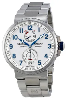 Ulysse Nardin Marine 1183-126-7M-60 Stainless steel White