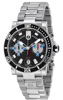 Ulysse Nardin Maxi Marine Diver 8003-102-7/92 Stainless steel Black