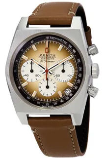 Zenith Chronomaster 03.A384.400/385.C855 Stainless steel Brown