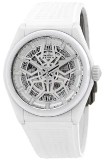 Zenith Defy 49.9002.670/01.R792 Ceramic Silver