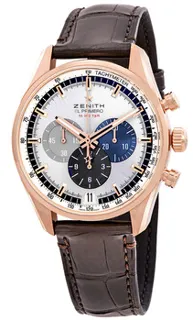 Zenith El Primero Chronomaster 18.2043.400/69.C494 Rose gold Silver