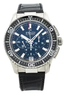 Zenith El Primero Stratos 03.2060.405 Stainless steel Black