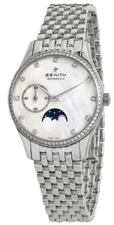 Zenith Heritage 16231069281C706SS Stainless steel White