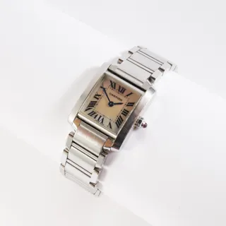 Cartier Tank Française 2384 | Stainless steel