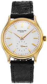 Patek Philippe Calatrava 3923J 31mm Yellow gold Silver